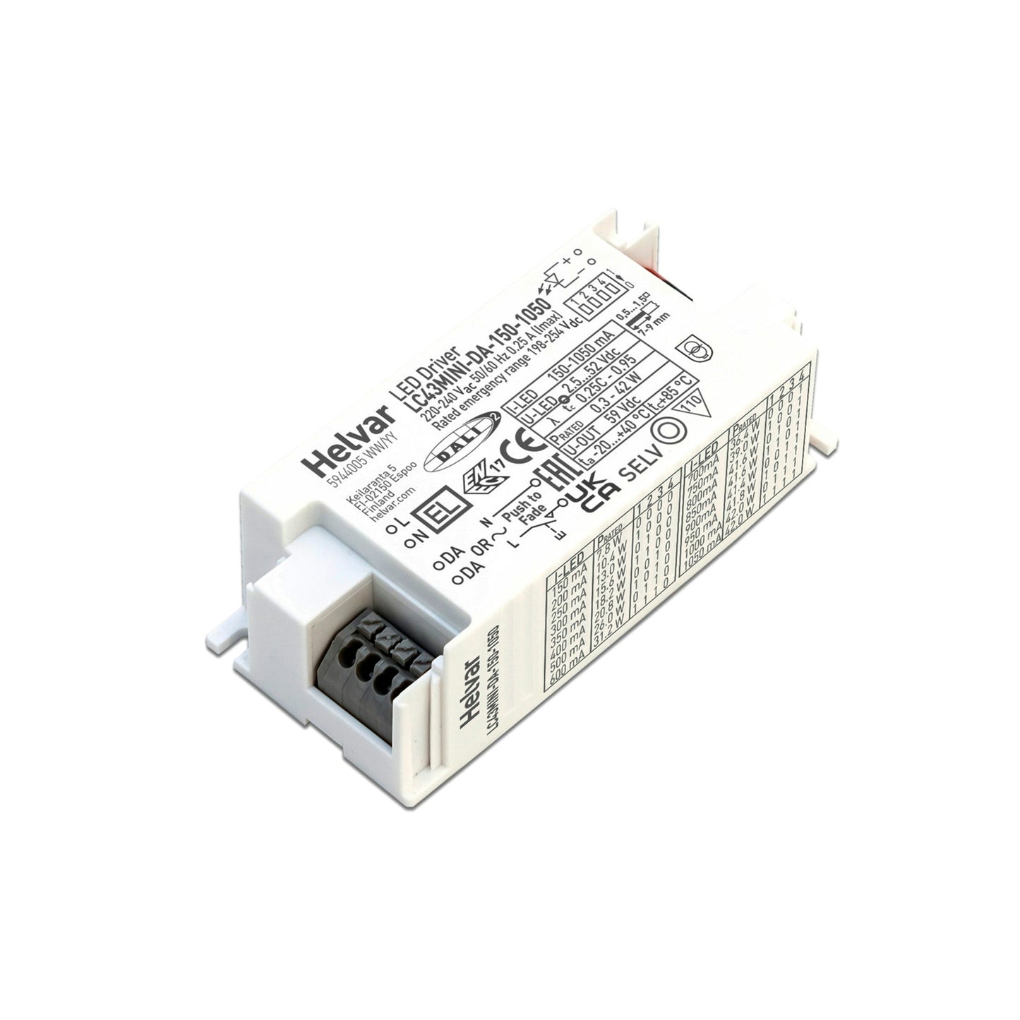 FLOS Architectural Fuente de Alimentación LED 42W 240V — Regulable DALI 2 y Casambi
