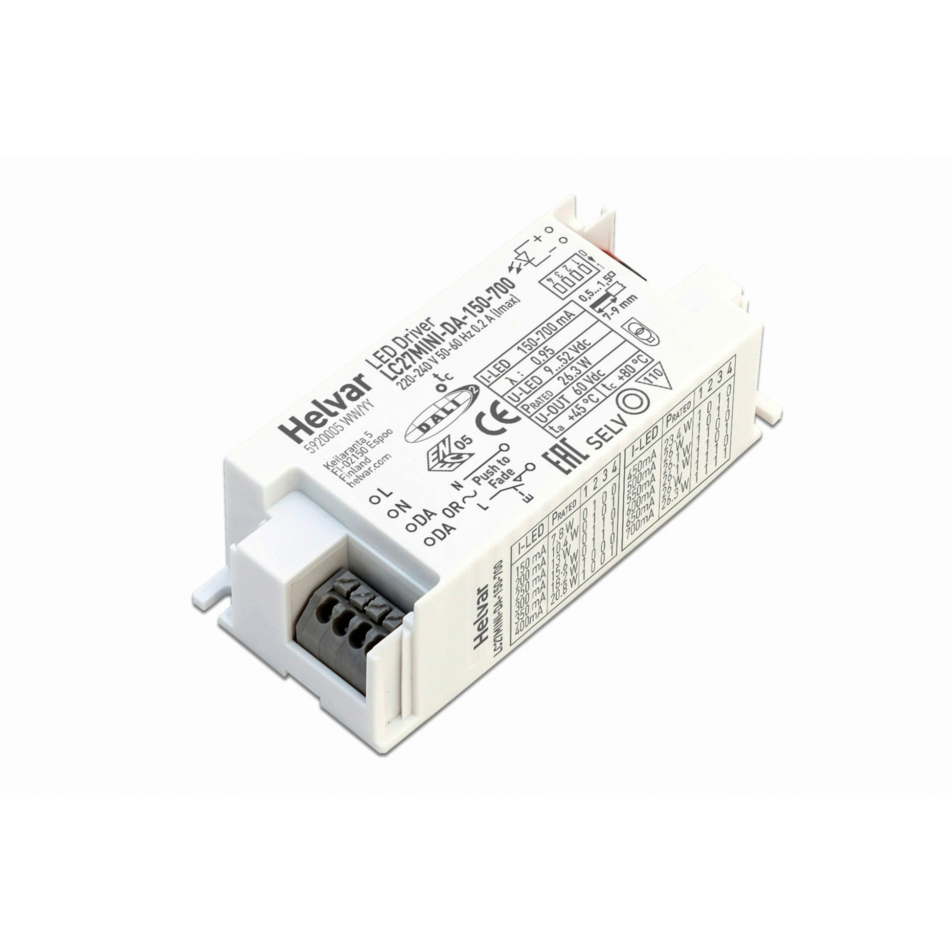 FLOS Architectural Driver LED DALI 2 — Corriente Constante 26.3W 220-240V