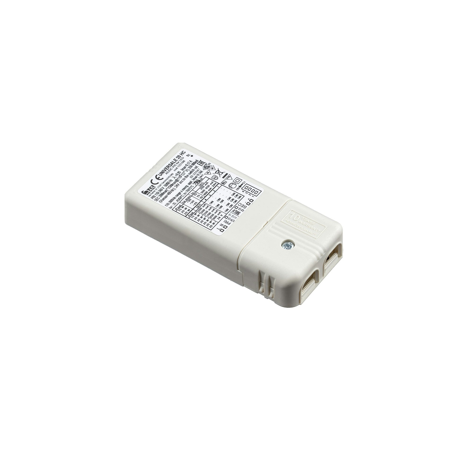 FLOS Architectural Driver LED 15-20W 110/240V — Fuente Continua No Regulable