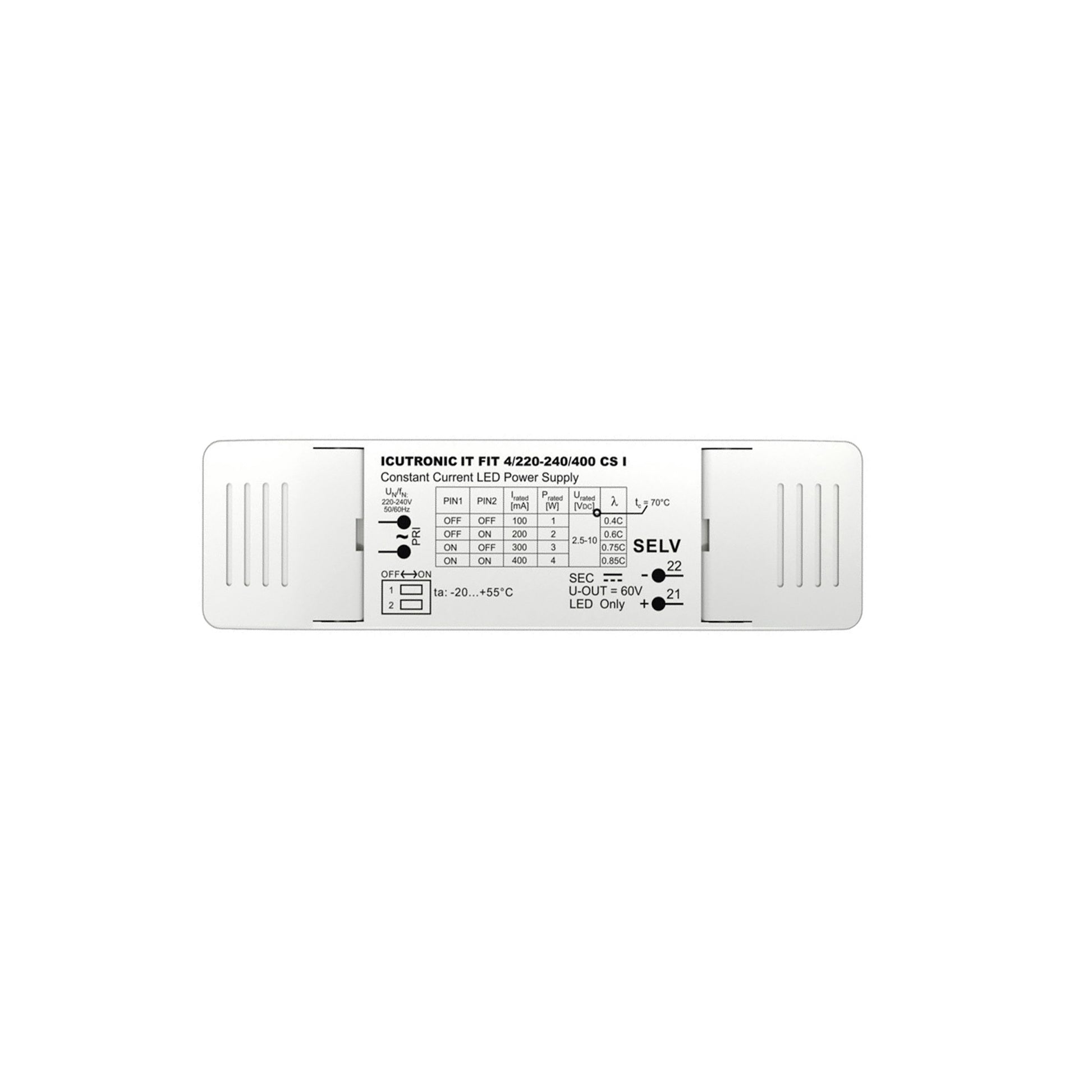 FLOS Architectural Driver LED 220/240V 10.5W — Fuente Corriente Constante Clase II