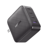 Cargador de 65W con Tecnología GaN II | 4 Puertos de Carga Rápida | 3 USB-C | 1 USB-A | Distribución Automática de Energía | Tecnología de Protección Térmica | Optimiza la Experiencia de Carga | Enc