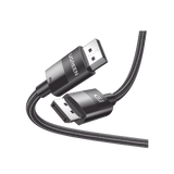 Cable DisplayPort 1.4 | Longitud 2 Metros (6.56 Pies) | Versión DP1.4 | 8K 7680x4320 a 60 Hz | Soporta 3D | HDR | Blindaje Interno Múltiple | Nylon Trenzado | Soporta 32.4Gbps