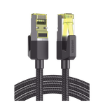 Cable Ethernet Cat7 CLASS F/FTP Redondo con Malla de Nylon 1 Metro (3.28 Pies)