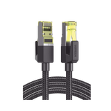 Cable Ethernet Cat7 CLASS F/FTP Redondo con Malla de Nylon 5 Metros (16.40 Pies)