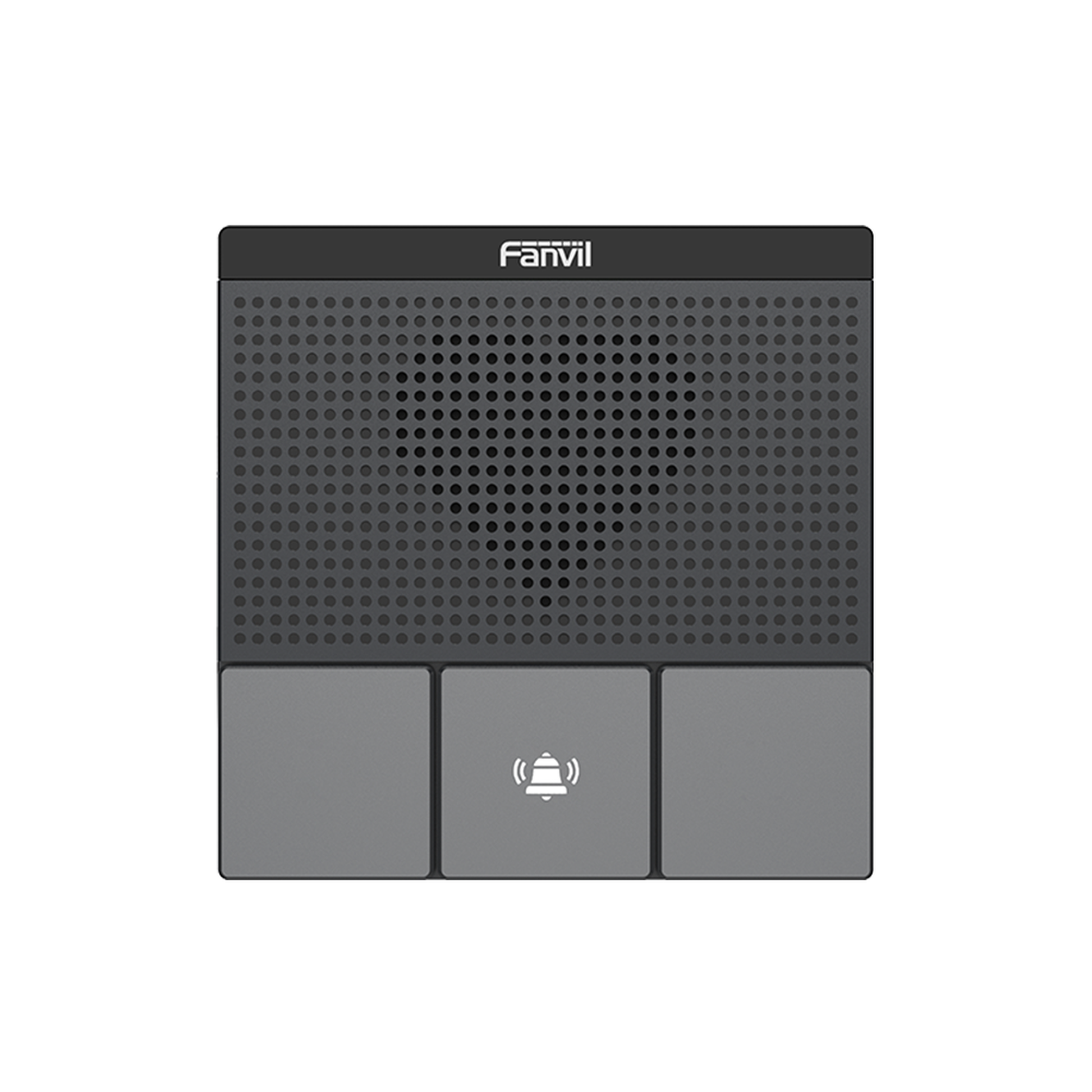 Mini Intercomunicador Wi-Fi para hotelería, hospitales, con diseño elegante, PoE, 3 botones, 1 relevador integrado de salida y entrada.