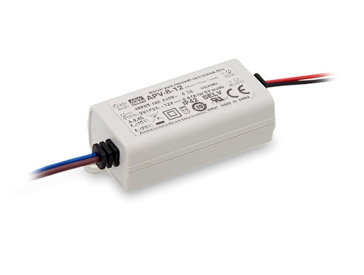 Fuente LED MEAN WELL APV-8-24 24V 8W Compacta y Económica IP42