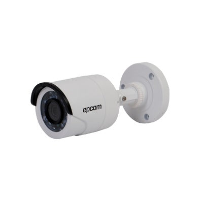Bullet TURBOHD 720p / METÁLICA / Híbrida / GRAN COBERTURA / IR Inteligente 20 mts / Lente 3.6 mm / Exterior IP66