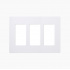 CLARO WALLPLATE 3 GANG 24-PK