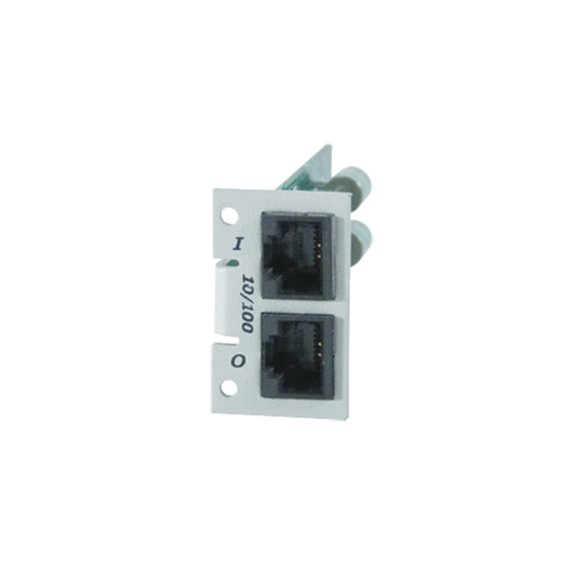 Protector Modular PoE 10/100 Mbps Individual Para Montaje en Chassis Para Rack