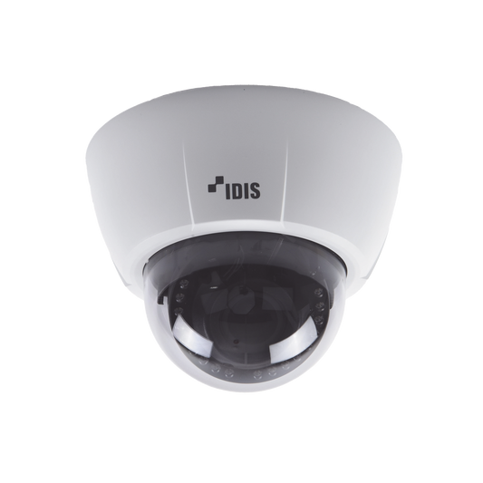 Cámara Domo IP 3 MP | Lente Varifical 3.3 - 10 mm | IR 20 m | PoE | Entrada y Salida de Alarma | Interior | Micro SD | Audio de Dos Vías