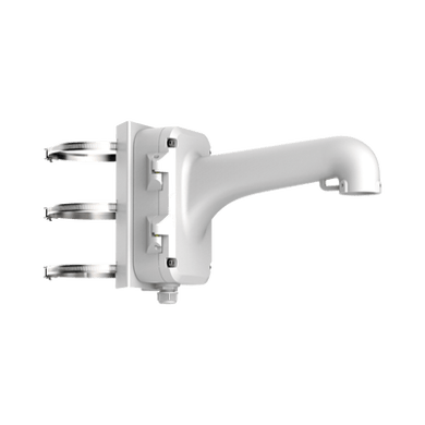 Montaje de Poste para Domos Hikvision / Color Blanco / Uso en Exterior