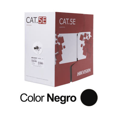 Cable de Red Exterior HIKVISION DS-1LN5EO-UU/E Cat5e 305 m