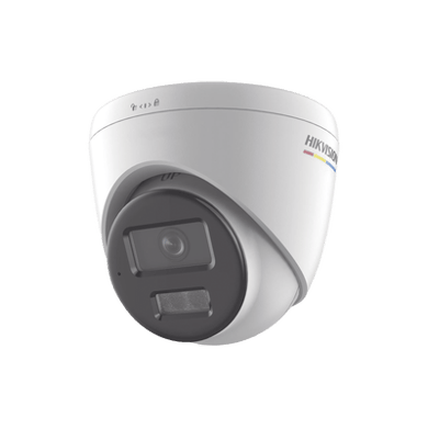 [Dual Light + ColorVu] Turret IP 2 Megapixel / Lente 2.8 mm / 30 mts IR + 30 mts Luz Blanca / Micrófono Integrado / ACUSENSE Lite / Exterior IP67 / dWDR / PoE / Micro SD