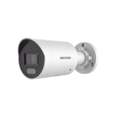 Cámara Bullet Hikvision DS-2CD2047G2H-LIU-SL COLORVu IP 4 MP con Luz y Micrófono
