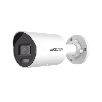 [Dual Light + ColorVu] Bala IP 8 Megapixel (4K) / Lente 2.8 mm / 40 mts IR + 40 mts Luz Blanca /  Microfono Integrado / Exterior IP67 /   WDR 130 dB / ACUSENSE (Filtro de Falsas Alarmas) / Captura Facial / PoE / Metal / ACUSEARCH