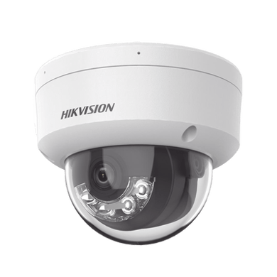 [Dual Light + 2 Micrófonos Integrados] Domo IP 4 Megapixel / Lente 2.8 mm / 30 mts Luz Blanca + 30 mts IR / ACUSENSE / Exterior IP67 / IK10 / WDR 120 dB / PoE / ONVIF / Micro SD / Metal / ACUSEARCH