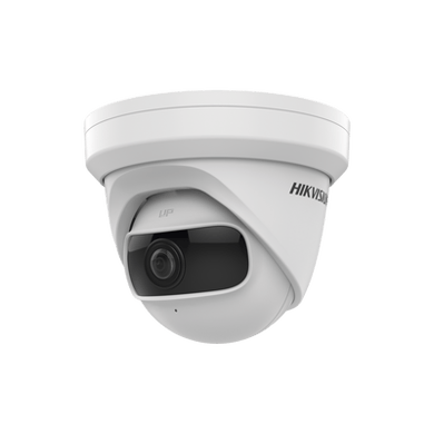 Turret IP 4 Megapixel / Serie PRO + / Panorámica 180° / 10 mts IR / Lente 1.68 mm / WDR / PoE / Uso en Interior