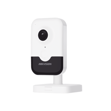 Cubo IP de 2 Megapixel / Lente 2.8 mm / WiFi / H.265+ / 10 mts IR EXIR / Micrófono y Bocina Integrada (Audio de Dos Vías) / ACUSENSE Lite / Interior / Se Conecta Directo a la App Hik-Connect / Micro SD / dWDR / PoE
