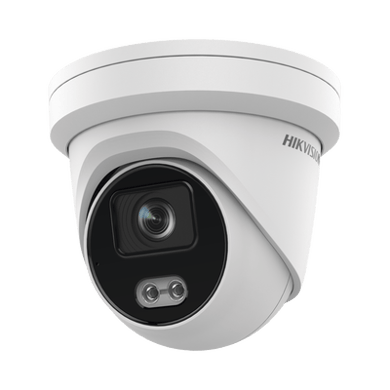 Cámara IP HIKVISION DS-2CD3347G2-LS(U)(C) COLORVu 4MP con Micrófono Integrado