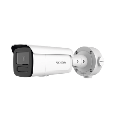 Bala IP 4 Megapixel / Lente 4 mm / 90 mts IR EXIR / Anticorrosión / DARKFIGHTER / IP67 / PoE / WDR 120 dB / ONVIF / Micro SD / 4 Analíticos: AcuSense, Deteccion Facial, Conteo de Personas por Cruce y Zona