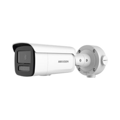 Cámara Bala Hikvision DS-2CD3T46G2-ISU-SL 4MP con Luz y Micrófono