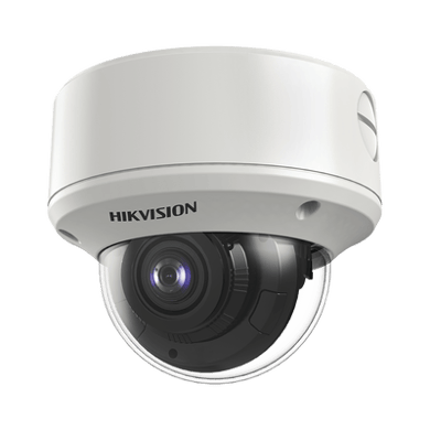 Cámara Domo TurboHD Hikvision DS-2CE56D8T-VPIT3ZF 2MP IR 60m Lente Motorizado