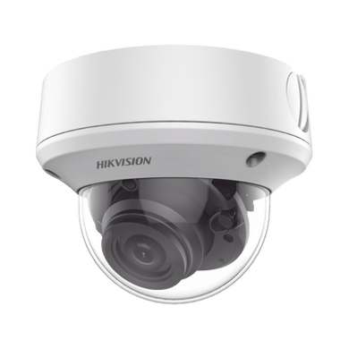 Domo TURBOHD 5 Megapixel / Lente Motorizado 2.7 - 13.5 mm / IR EXIR 40 mts / IK10 / IP67 / dWDR