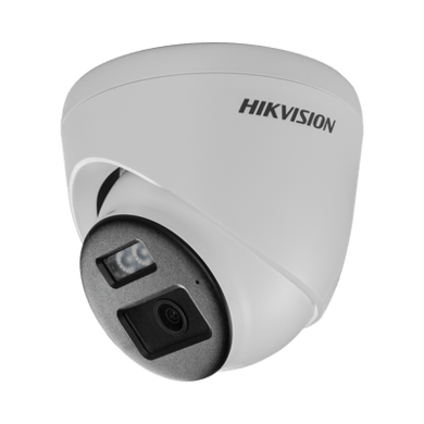 [Audio Bidireccional + Dual Light + ColorVu] Turret TURBOHD 2 Megapixel (1080p) / Lente 2.8 mm / 40 mts IR EXIR + 40 mts Luz Blanca / Micrófono y Bocina Integrado / Exterior IP67 / dWDR