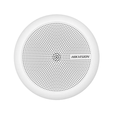 Micrófono Omnidireccional (360°) / Uso en Interior / Preamplificado para CCTV / Cancelación de Ruido Ambiental / Uso en Techo - Pared - Escritorio / Alcance de 5 Metros