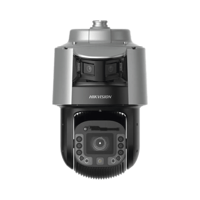 [TandemVu] Domo PTZ IP 4 Megapixel con Cámara Panoramica 180º de 6 Megapixel / 25X Zoom / 300 mts IR y 30 mts Luz Blanca / IP67 / IK10  / Autoseguimiento / Wiper / Deep learning / Entrada-Salida de Audio y Alarma / Ultra Baja Iluminació