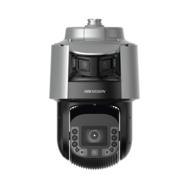 [TandemVu] Domo PTZ IP 4 Megapixel con Cámara Panoramica 180º de 6 Megapixel / 42X Zoom / 300 mts IR y 30 mts Luz Blanca / IP67 / IK10  / Autoseguimiento / Wiper / Deep learning / Entrada-Salida de Audio y Alarma / Ultra Baja Iluminació