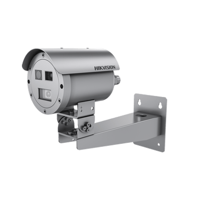 Bala IP Térmica Dual / Termico 7 mm (256 X 192) + Óptico 4 mm (4 MP) / Termométrica / Detección de Temperatura / IP68 / 30 mts IR / Antiexplosión / Anticorrosión