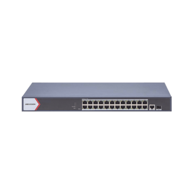 Switch PoE Inteligente Hikvision DS-3E1526P-EI-M 24 Puertos + 2 SFP