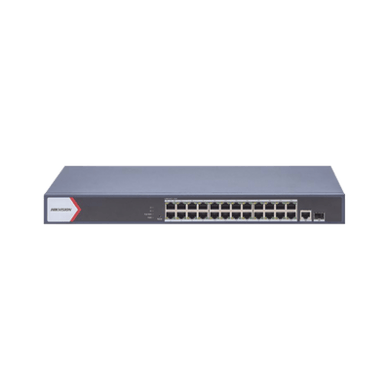 Switch PoE Inteligente Hikvision DS-3E1526P-EI-M 24 Puertos + 2 SFP