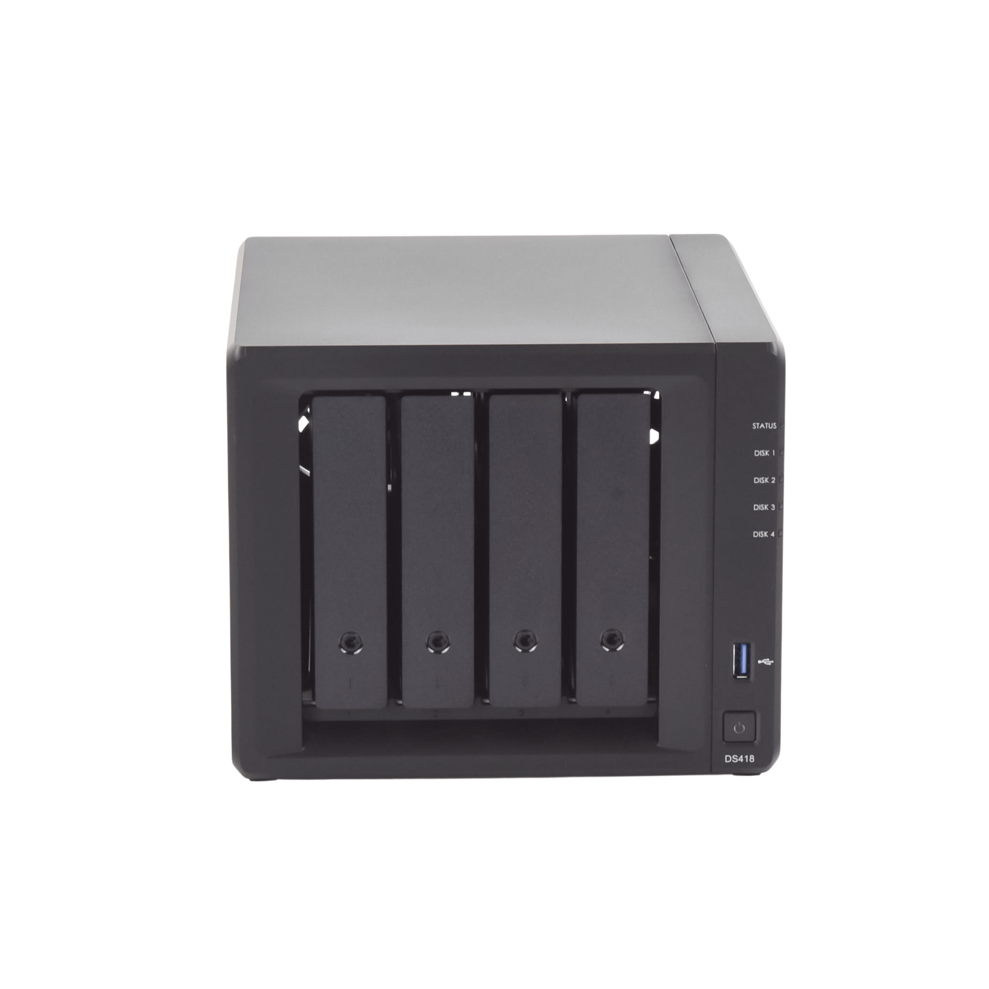 Servidor NAS de escrito de 4 bahías, soporta hasta 10TB por disco duro