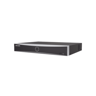 NVR 12 Megapixel (4K) / 16 canales IP / AcuSense (Evita Falsas Alarmas) / Reconocimiento Facial / 1 Bahía de Disco Duro  / HDMI en 4K / Sin Puertos PoE+