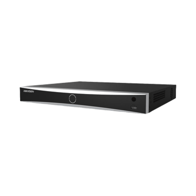 [Acusearch] NVR 12 Megapixel (4K) / 16 Canales IP / 16 Puertos PoE+ / Reconocimiento Facial / AcuSense (Evita Falsas Alarmas) / 2 Bahías de Disco Duro / Switch PoE 300 mts / HDMI en 4K / Alarmas I/O / 300 Metros PoE Modo Extendido