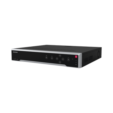 [Doble Poder de Decodificación] NVR 32 Megapixel (8K) / 16 Canales IP / 16 Puertos PoE+ / AcuSense / ANPR / Conteo de Personas / Heat Map / 4 Bahías de Disco Duro  / HDMI en 8K / Soporta POS / Alarmas I/O / Smart  Search
