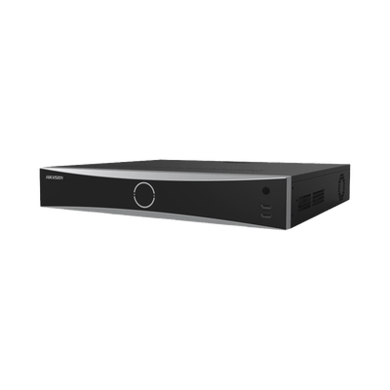 [Acusearch] NVR 12 Megapixel (4K) / 32 canales IP / AcuSense (Evita Falsas Alarmas) / Reconocimiento Facial / 4 Bahías de Disco Duro /  HDMI en 4K / Alarmas I/O