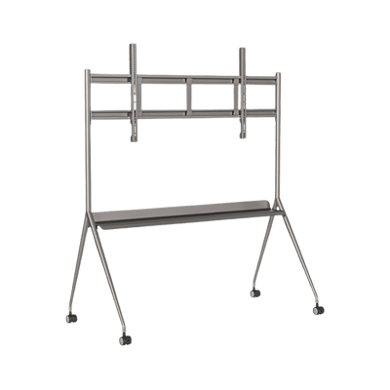 Montaje de Piso Móvil para Pantallas de 75 y 86" / Compatible con VESA / Incluye Soporte para Pantalla