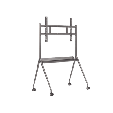 Montaje de Piso Móvil para Pantallas de 55"  hasta 75" / Compatible con VESA / Incluye Soporte para la Pantalla