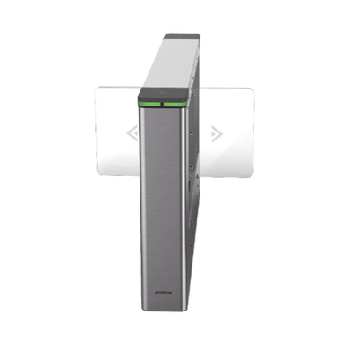 Torniquete Hikvision DS-K3B501SX-M-M-DP90 de Acero Inoxidable para Control de Acceso