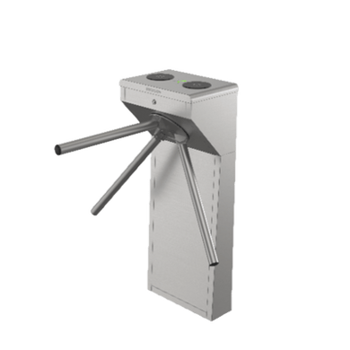 Torniquete Hikvision DS-K3G200LX-R-DM55 con lector y soporte de cámara térmica