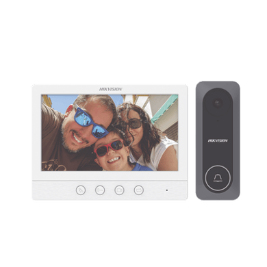 Kit de Videoportero TurboHD con Pantalla LCD a Color de 7" / Frente de Calle para Exterior de Policarbonato / 720p (1 Megapíxel )130° de Visión (Gran Angular)