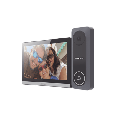 Kit Videoportero HIKVISION DS-KIS312-P con Pantalla y Timbre IP