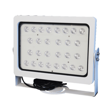 Lampara IR de Luz Estroboscópica / Luz LED Alta Potencia / 28 Lámparas LED / Cuerpo de Aleación de Aluminio / Vidrio Templado / IP66