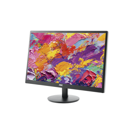 Monitor  LED de 22", Resolución 1920 x 1080 Pixeles con Entradas de Video HDMI/VGA