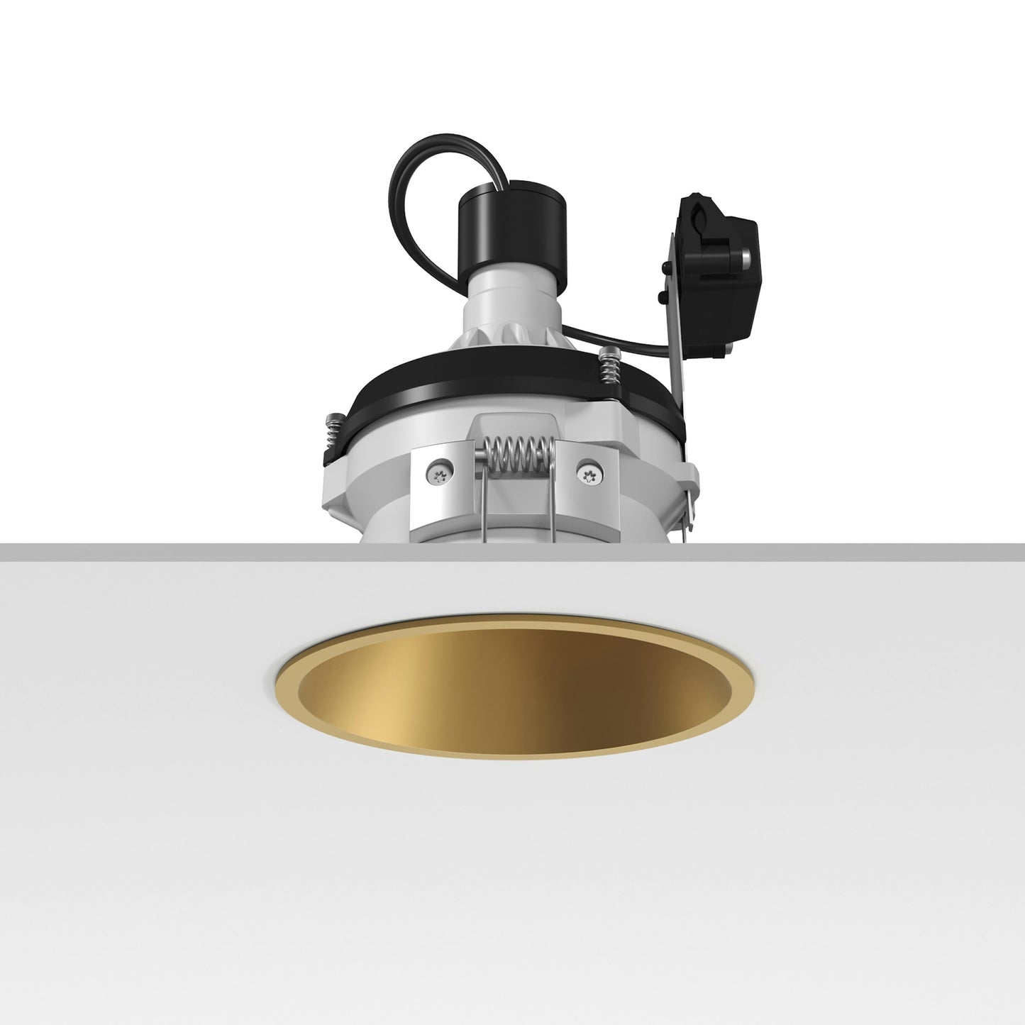 FLOS Architectural Easy Kap Ø105 — Downlight LED Ajustable 125mm Blanco