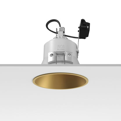 FLOS Architectural Easy Kap Ø105 Fixed EVO — Downlight Empotrable Trim LED Clase II