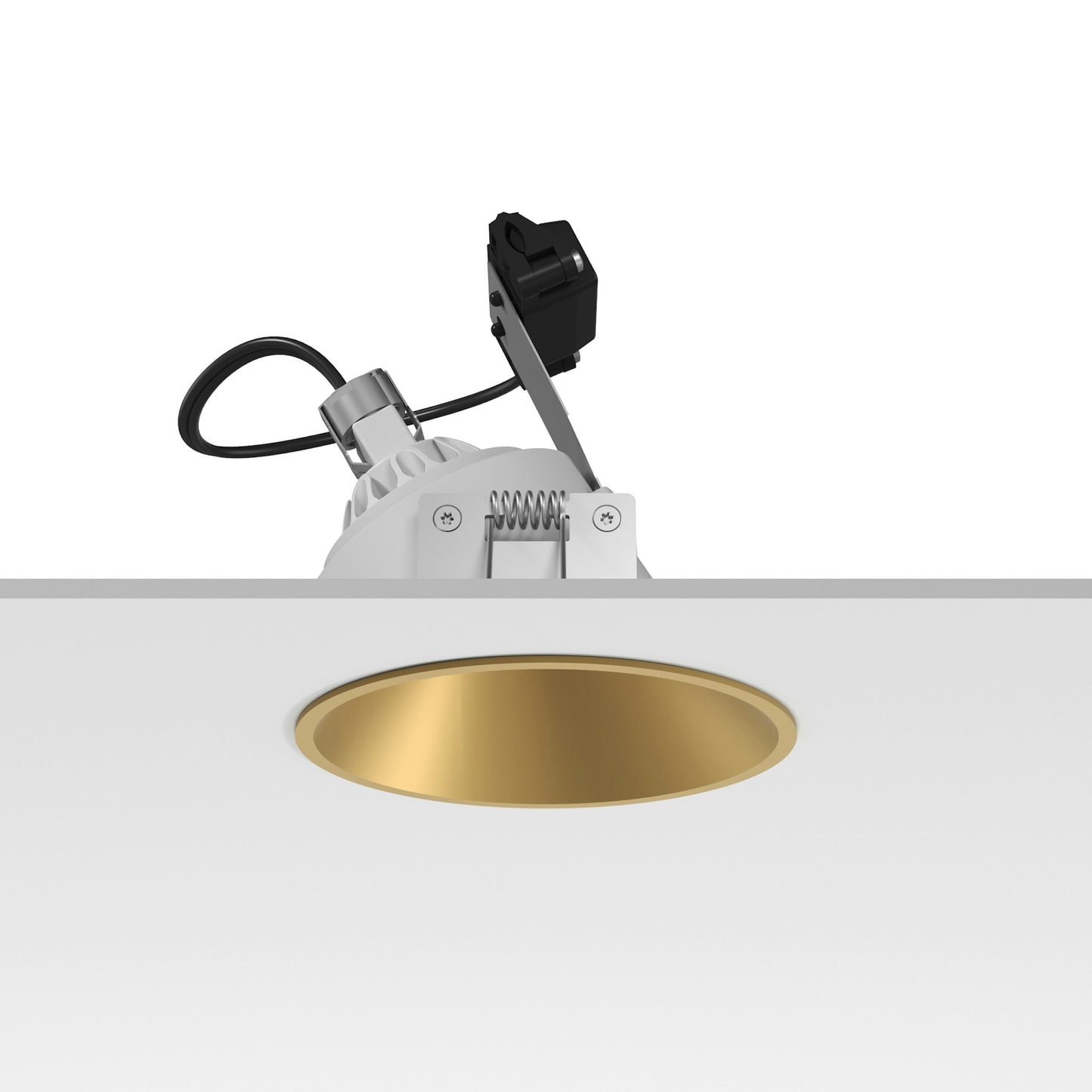FLOS Architectural Easy Kap Ø105 Wall-Washer — LED Retrofit Empotrable 12V Blanco